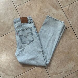 Levi’s Ribcage Straight Ankle Jeans